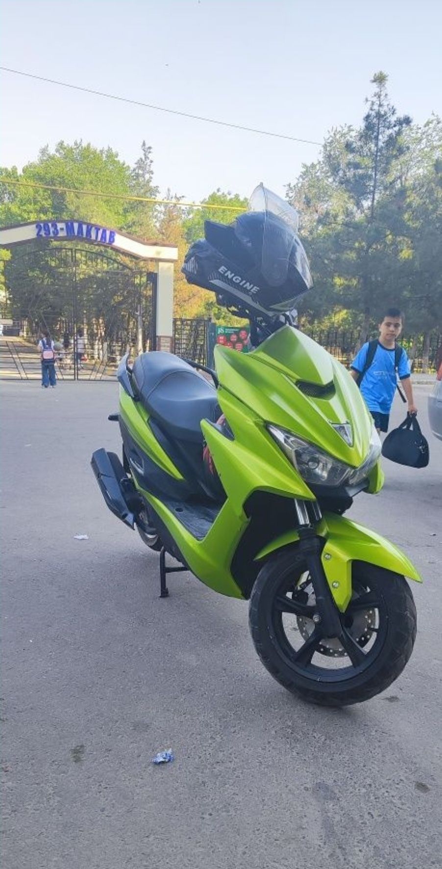 Skuter Bodo green