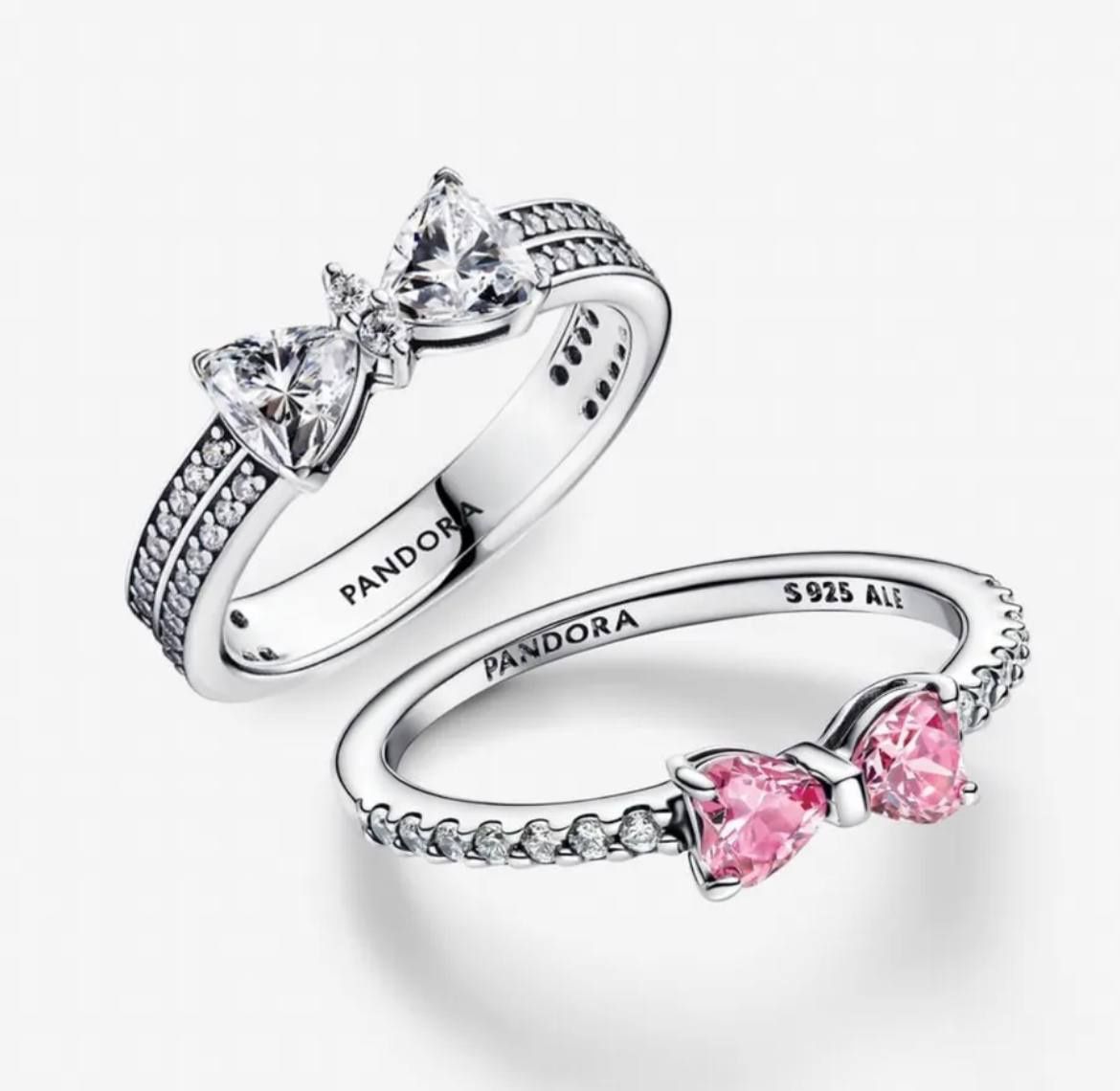 pandora & disney кольцо серебро 925