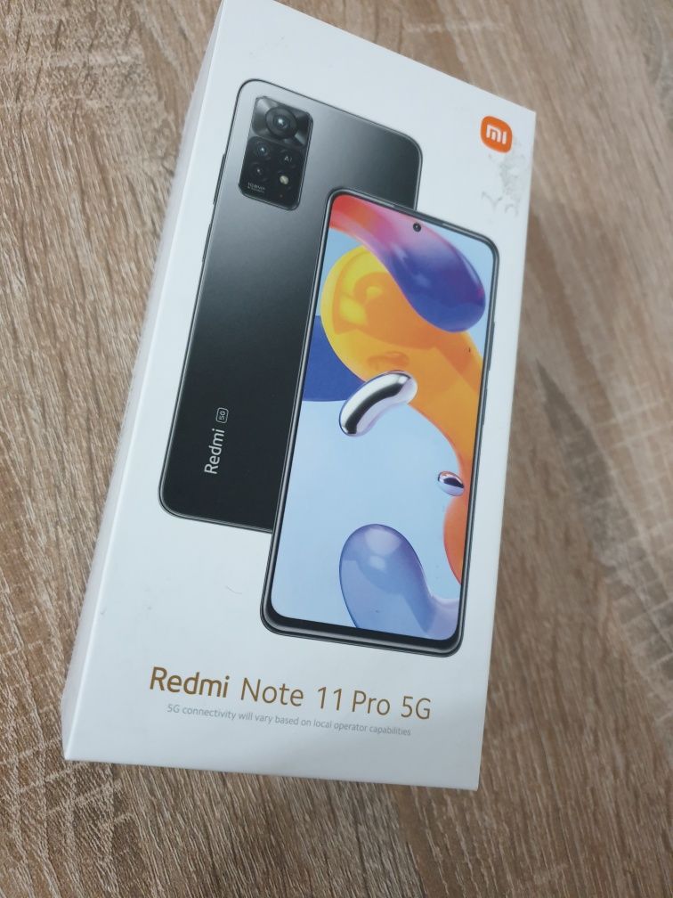 Xiaomi Note 11 Pro 5G 128/6Gb Graphite Gray ca nou÷ husă