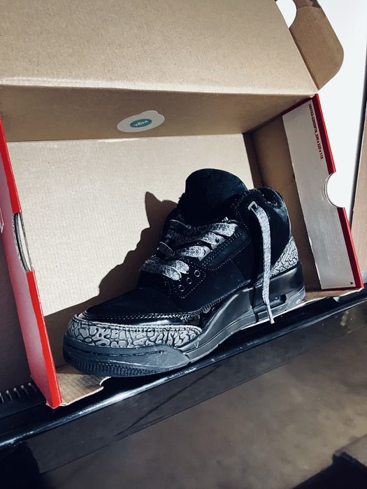 Vand jordan 3 black cat noi primiti purtati odata