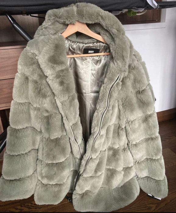DKNY teddy coat оригинално