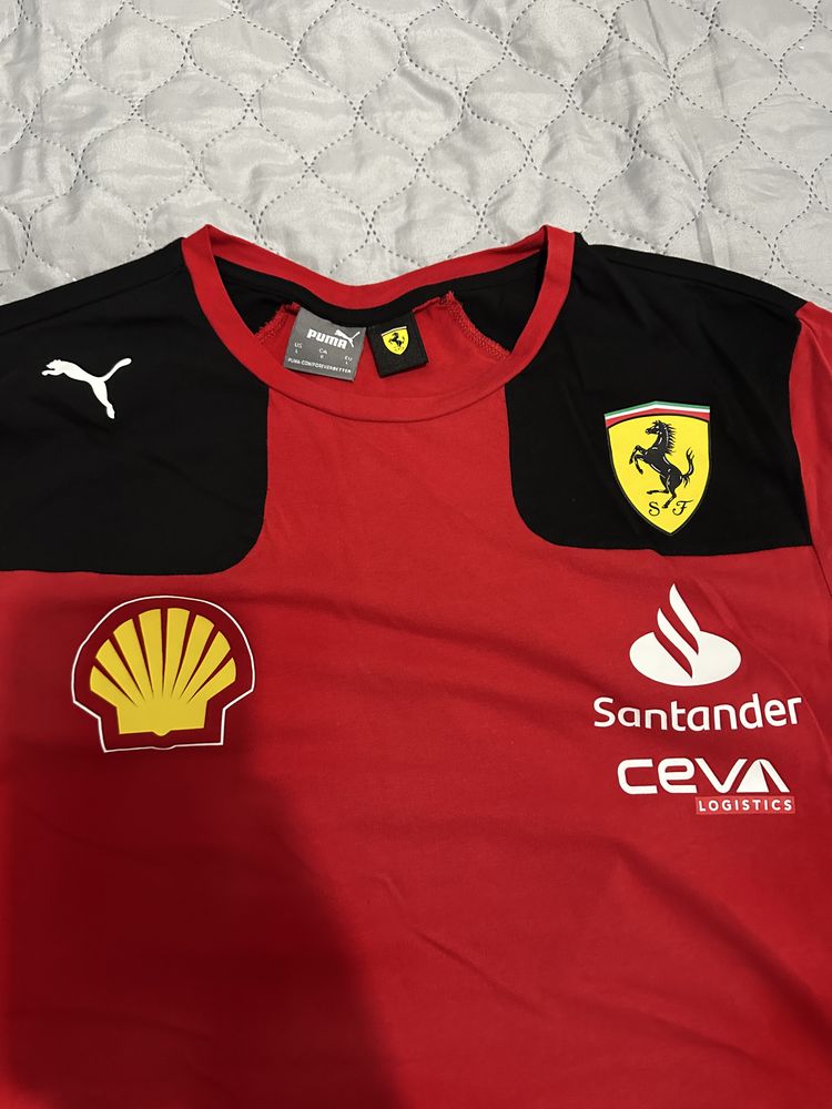 Tricou Ferrari Charles Leclerc