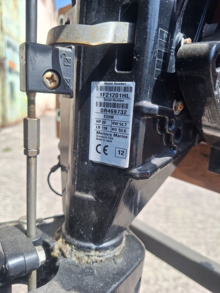 Motor Mercury 20 cp 4 timpi