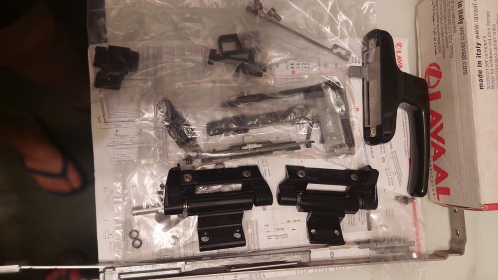 Mecanism dublă  deschidere  nou două  seturi  alb și negru l originale