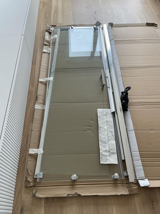 Параван за баня не използван