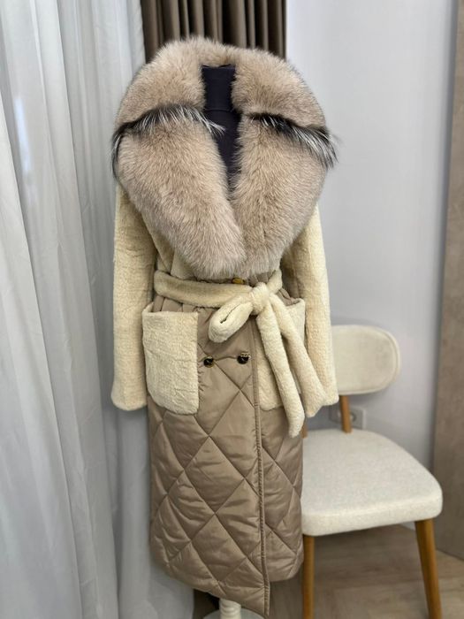 Geaca cu blana naturala