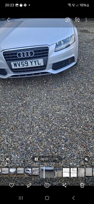 Dezmembrez Audi A4 2.0 Tdi 2009/motor/cutie/injectoare/DPF/etc