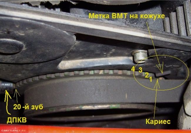 Установка зажигания и замена ремня ГРМ ваз на выезд, замена печки