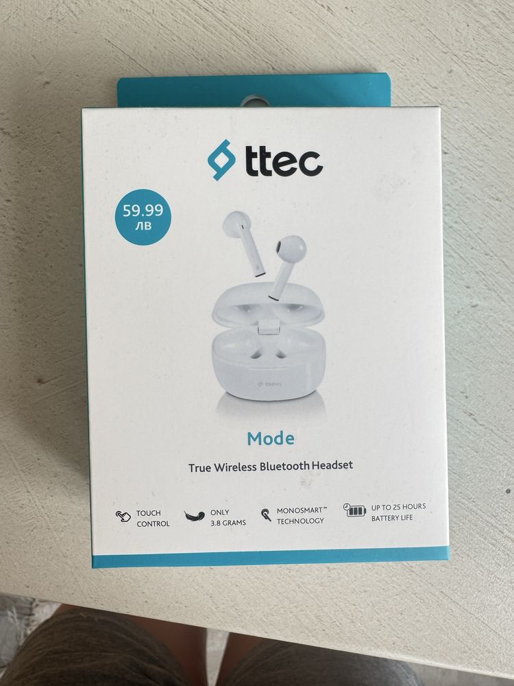 Безжични слушалки Ttec