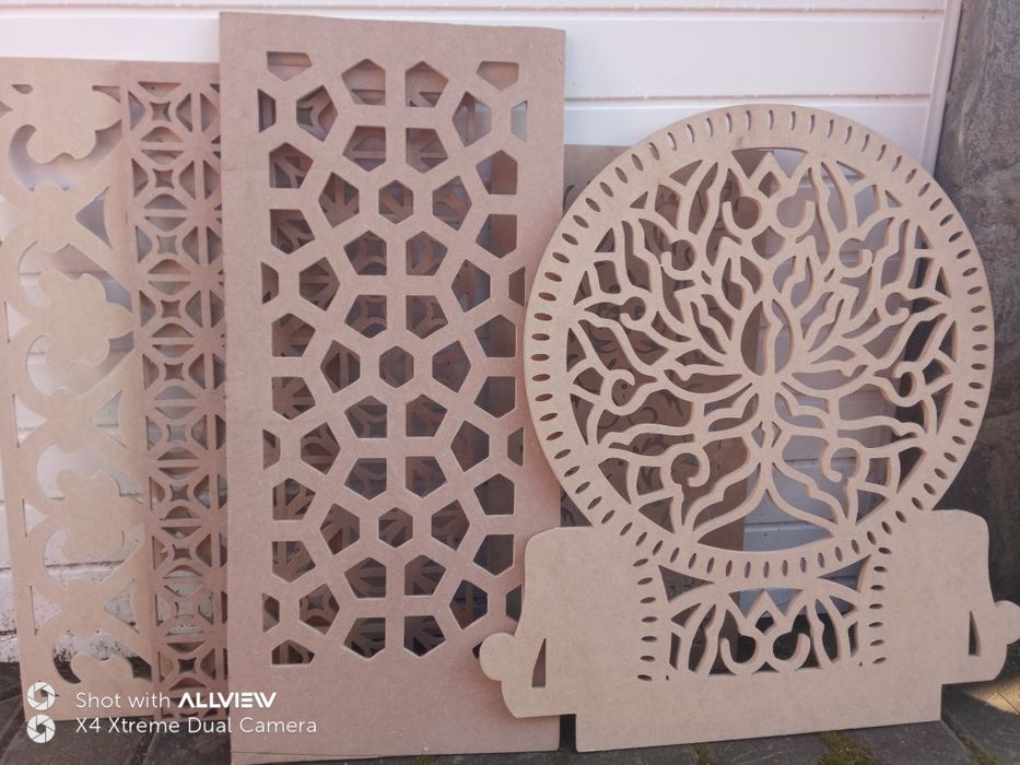 Panou decorativ ,tablouri traforate cnc