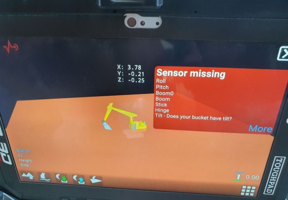 Tabletă /Trimble/Panasonic Control 3D Excavator
500 €