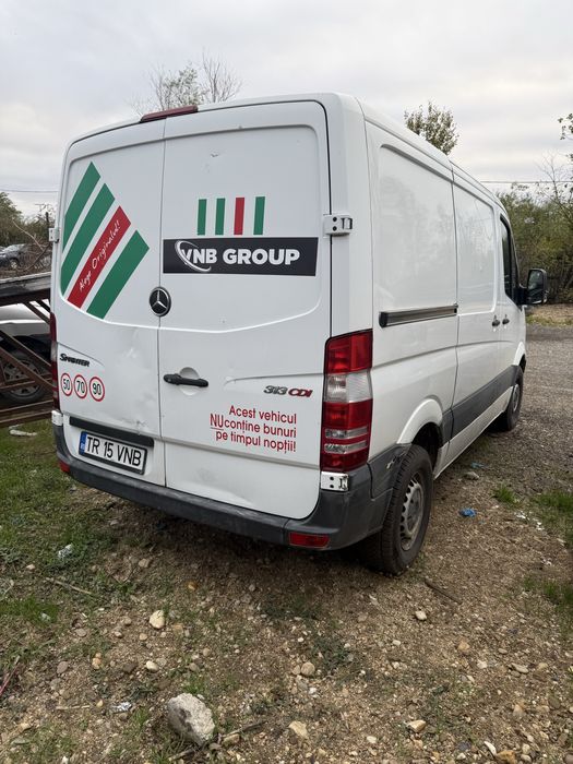 Mercedes sprinter an 2012 euro 5 schimb cu bena de cereale