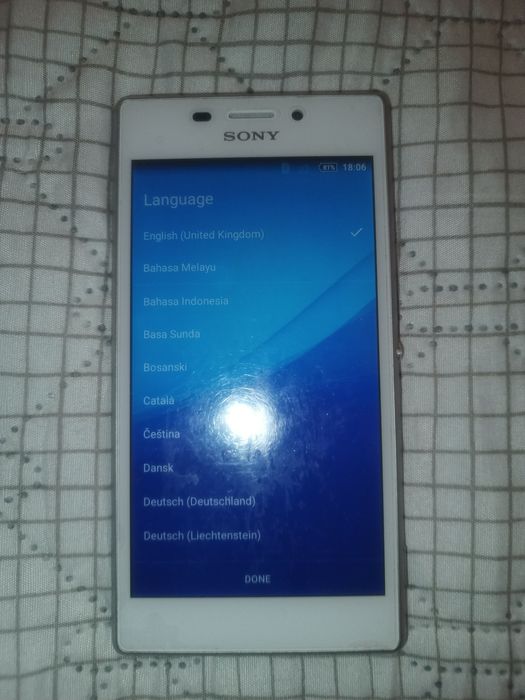 Телефон Sony Xperia M2