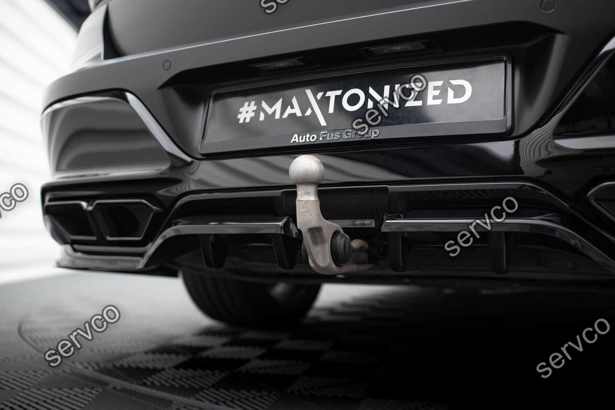 Prelungire bara spate Bmw Seria 7 G70 M760e 2022- v2 - Maxton Design