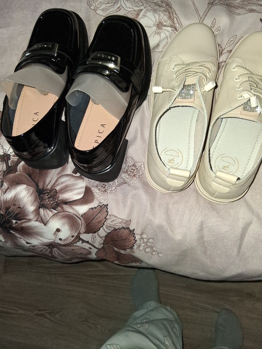 Pantofi dama  din piele