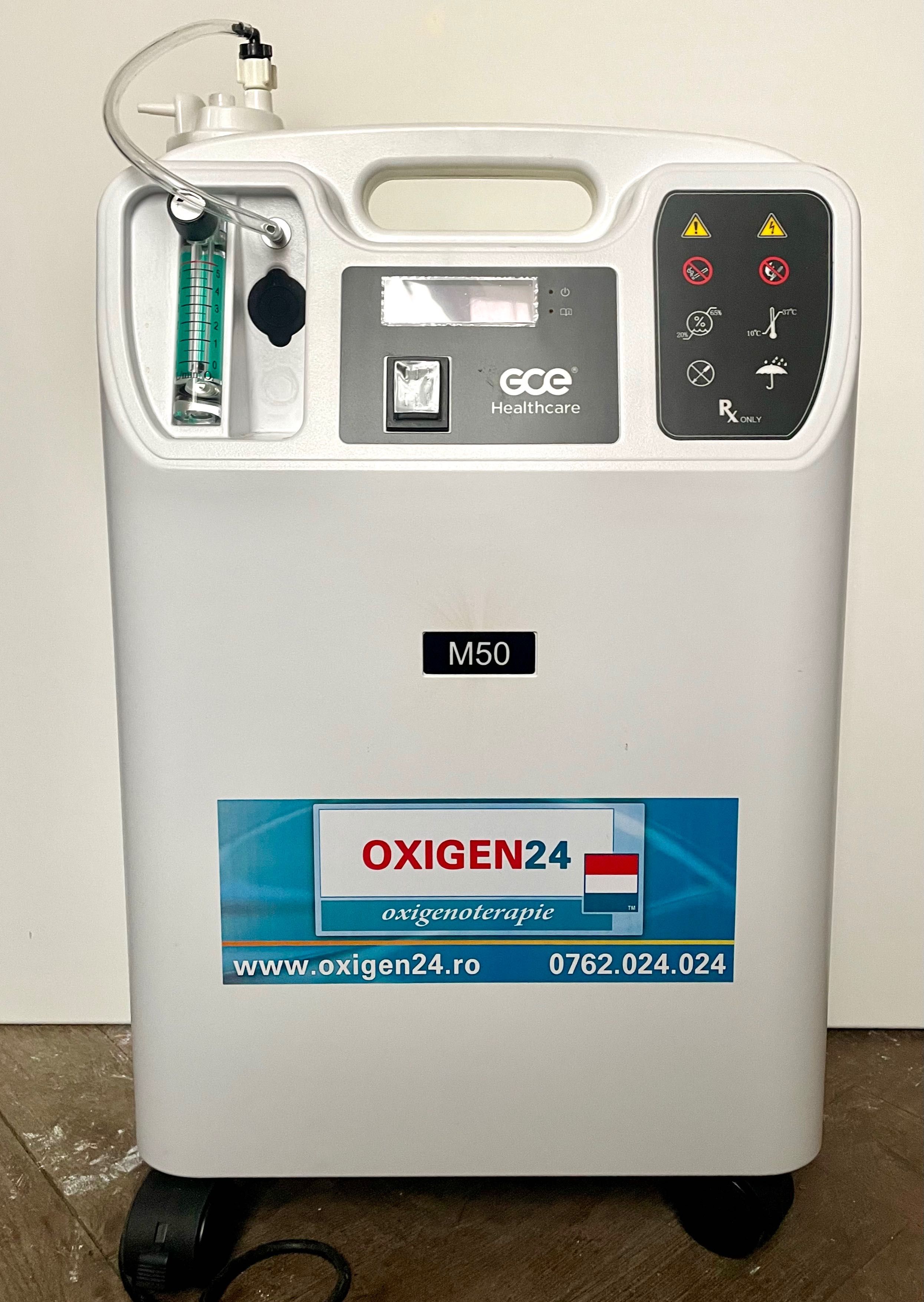 Concentrator de Oxigen M50 5 litri /minut GCEhealthcare nou cutie orig