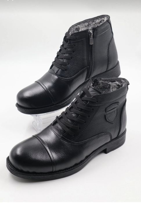 Мъжки зимни боти – естествена кожа, номер 43