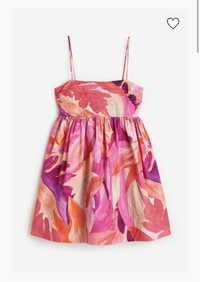 Розова рокля hm