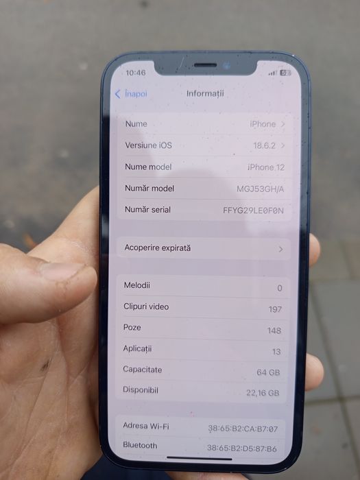 Vând iPhone 12     .