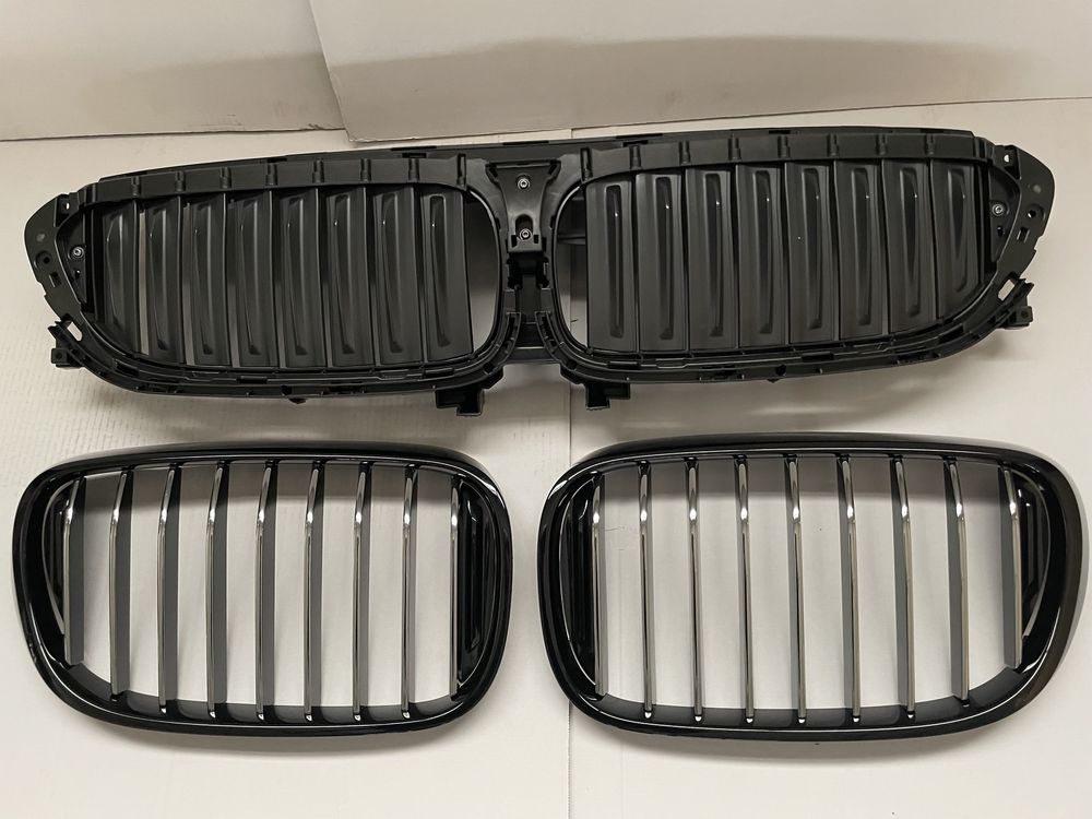 Grile grila radiator activa BMW seria 7 G11 G12 Black