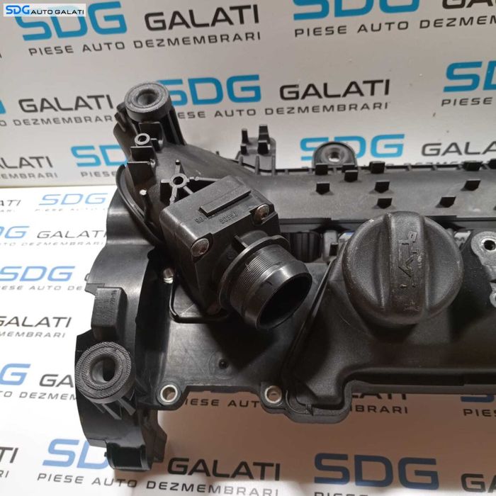Capac Culbutori Chiulasa Chiuloasa Motor Epurator Gaze Citroen C3 1.4 HDI 2002 - 2013 Cod 9646698680 [2367]
