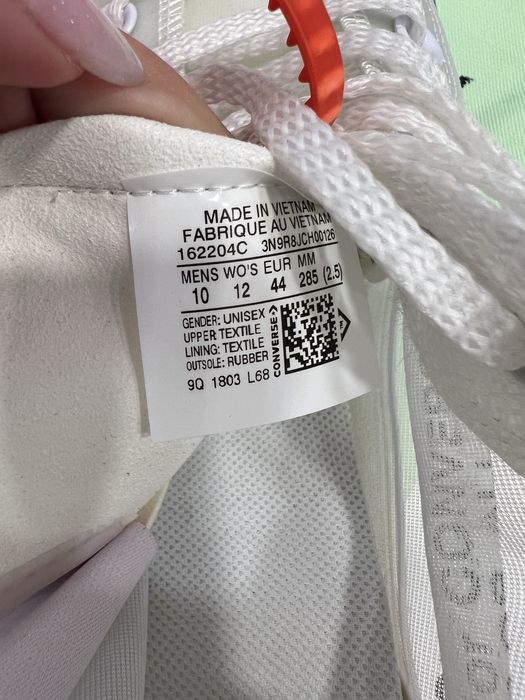 Кецове Converse x OFF White
