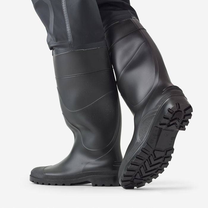 Waders Pvc și respiranți de pescuit 500 - produs resigilat Decathlon