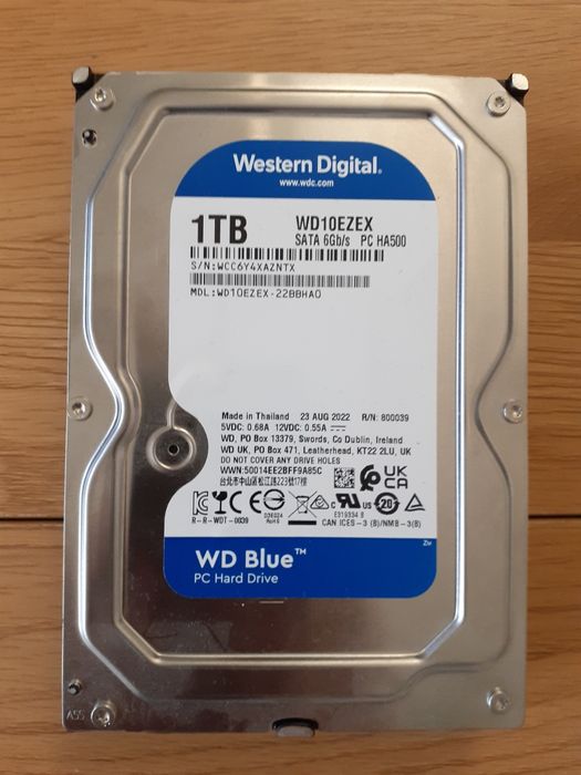 Vând hdd 1 Tb Western digital blue Sata3