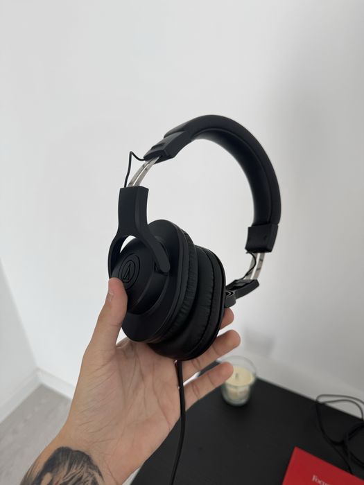 Scarlett Solo Generatie 3, cu Casti Audio Technica M20X