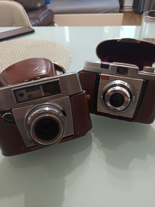 Agfa super solina 1960 retro colectie si Kodak colorsnap35