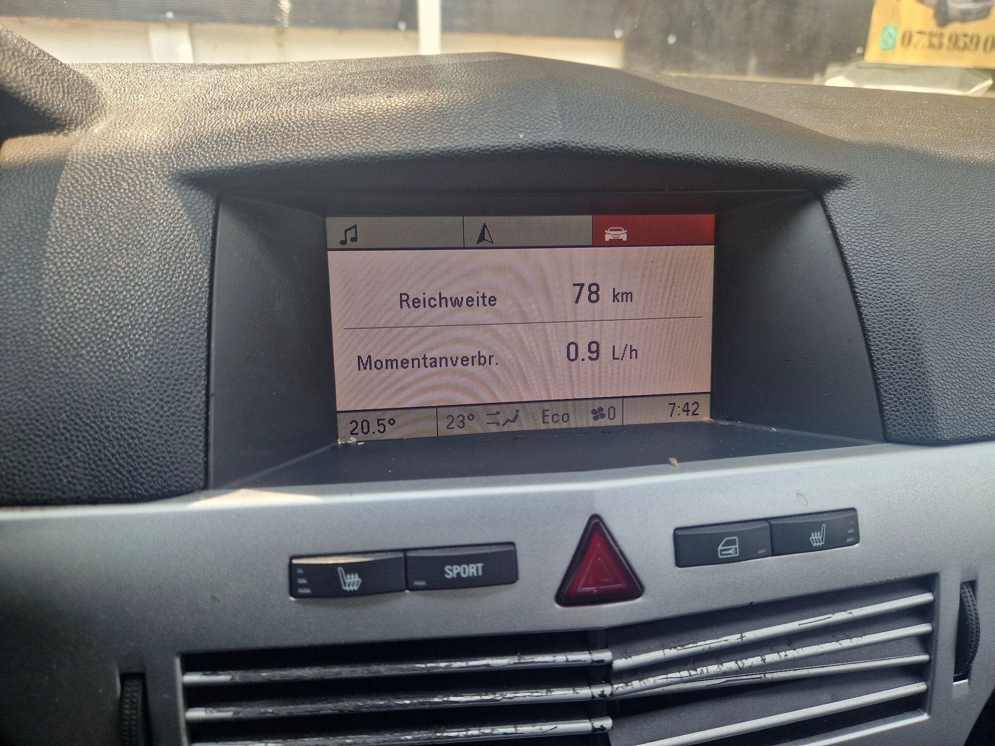 Vând Opel astra H 1.7