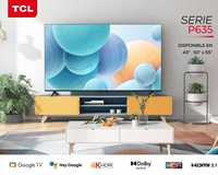 Телевизор 55 TCL P635 SMART 4К HDR Google-TV. Доставка бесплатно!
