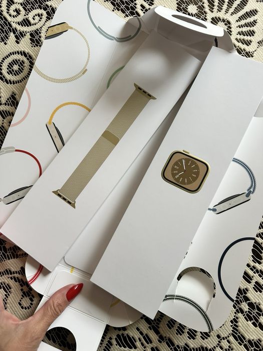 Apple watch 8 gold GPS+Cellular