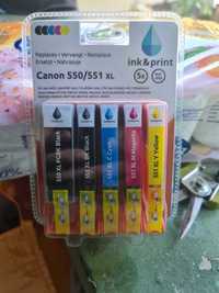 Cartuse imprimanta ink-Jet CANON 550XL/551XL