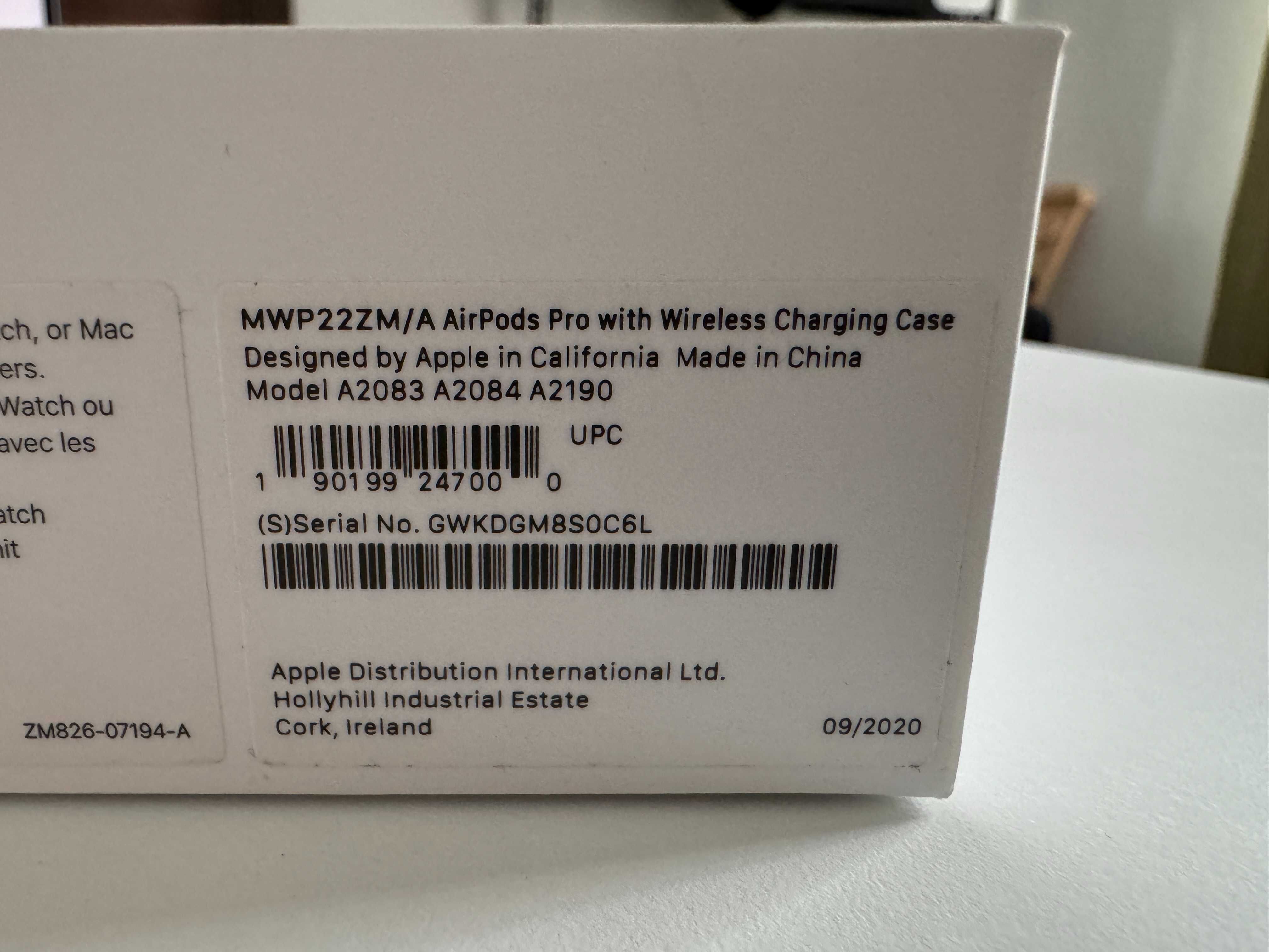 Apple Airpods mwp22zm/a