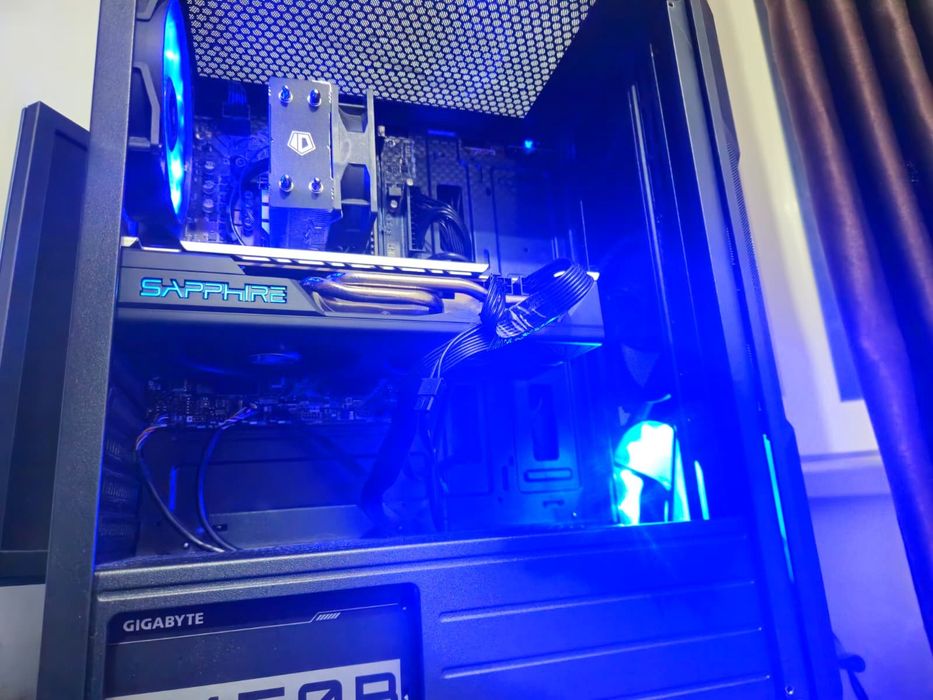 PC gaming rx 580 8gb i3 9100f 16gb ram
