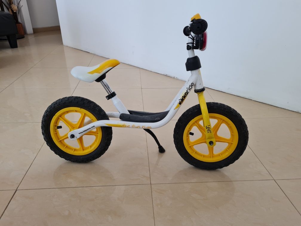 Kikka Boo - Балансиращо колело 12" Lerr жълто