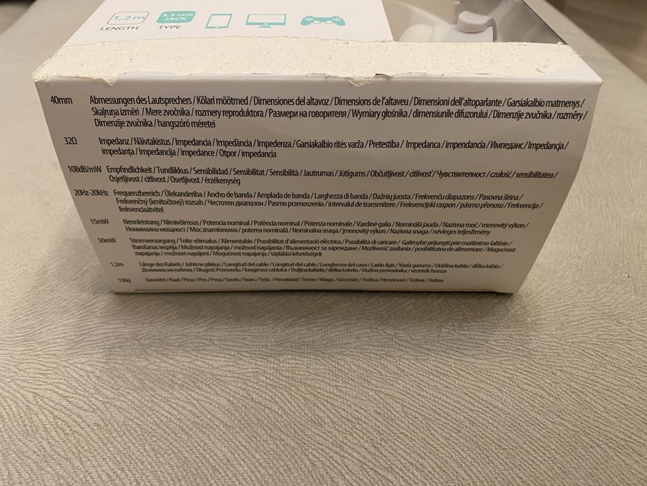 Căști audio cu fir