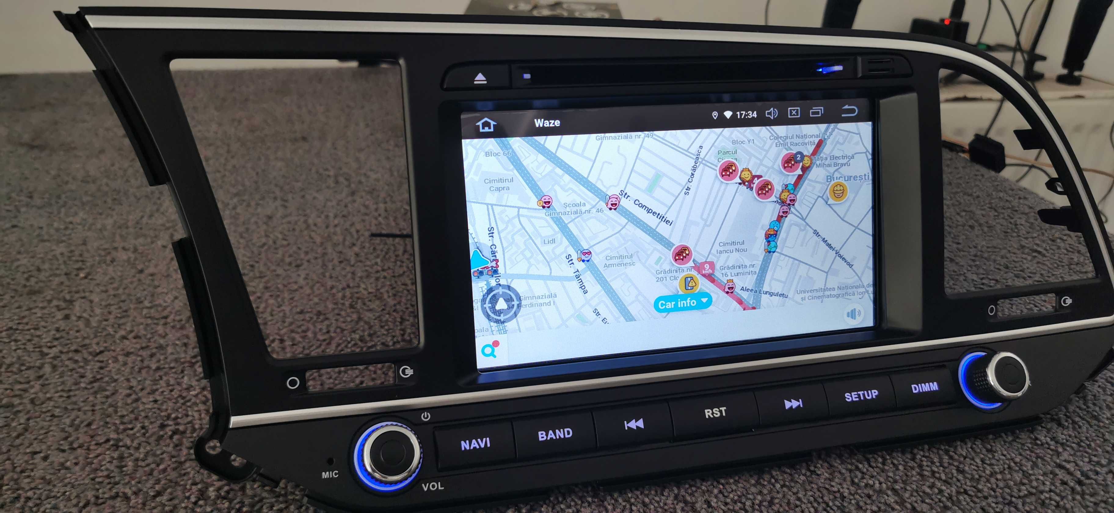 Navigatie Hyundai Elantra android  10.0  4/64gb octacore