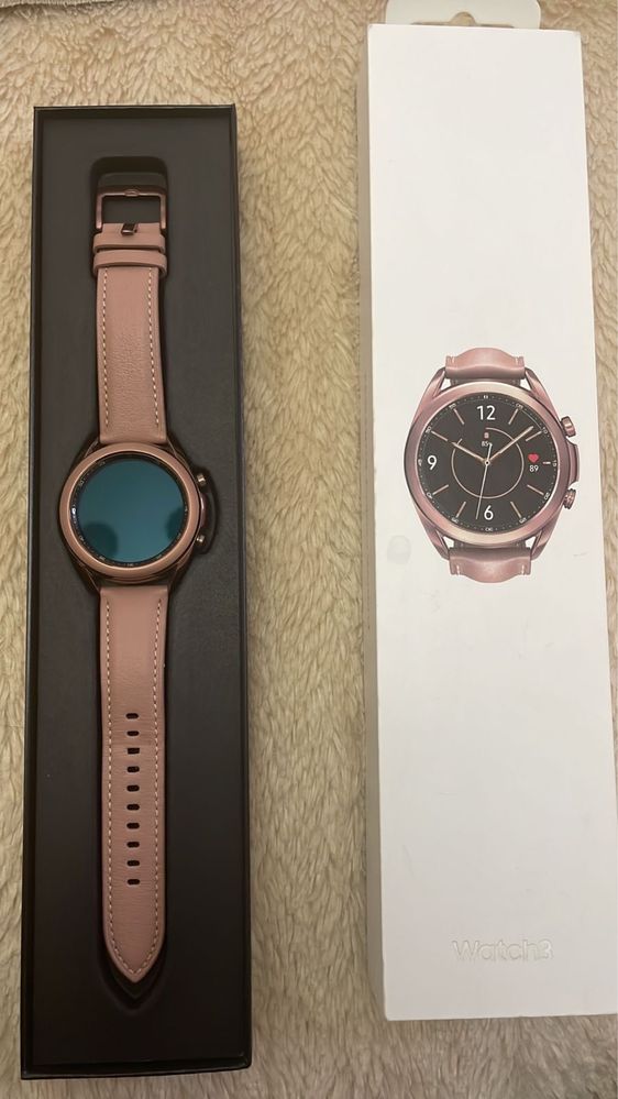 Смарт часы Samsung Galaxy Watch3 SM-R850 коричневый