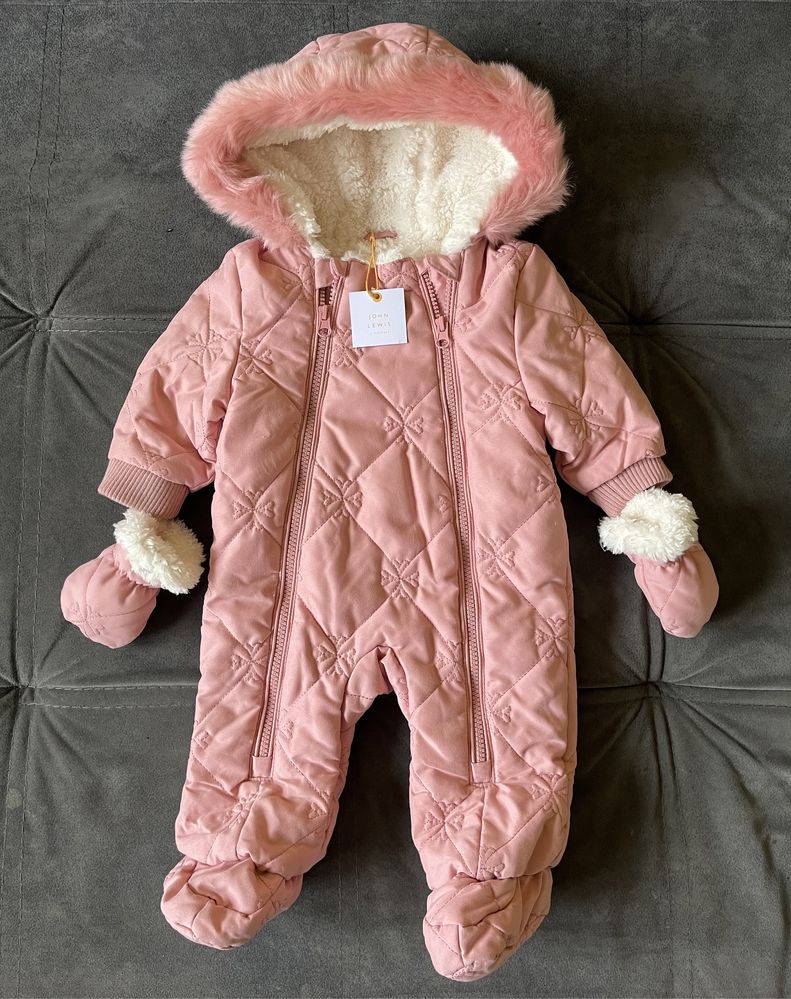 Луксозен бебешки космонавт за момиче John Lewis