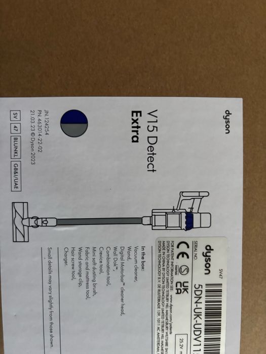 Dyson v15 detect extra
