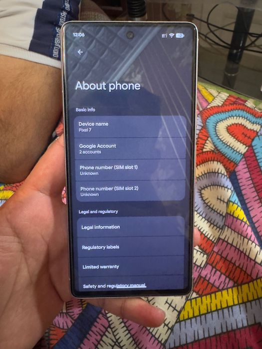 Google pixel 7 mobile