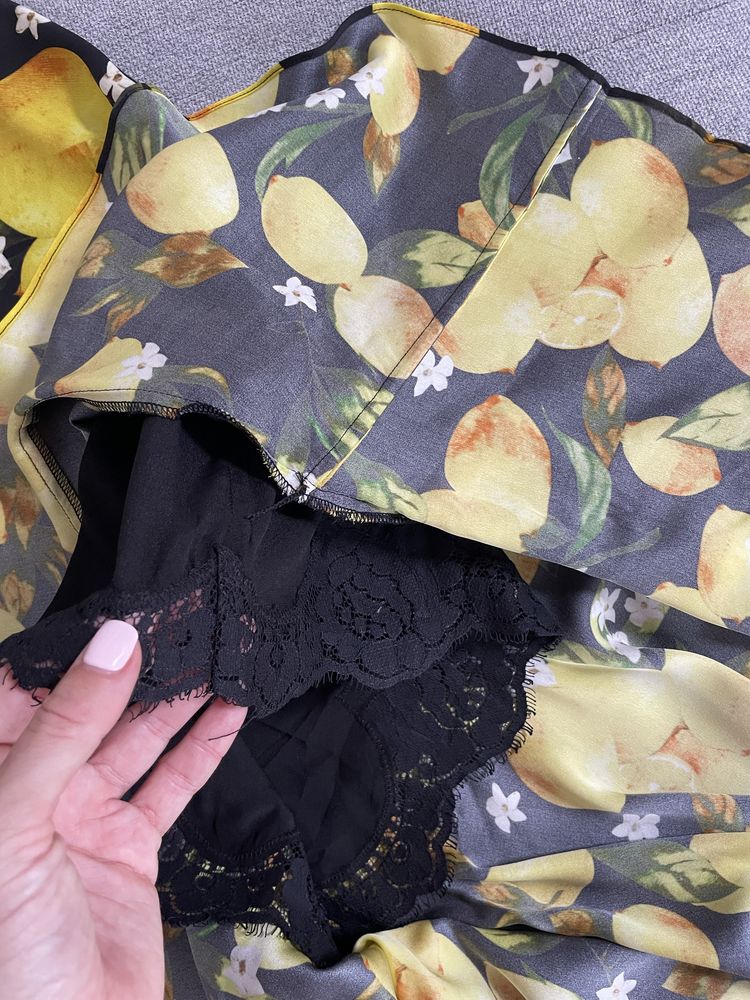 Rochie ocazie DG 100% dublu matase M noua