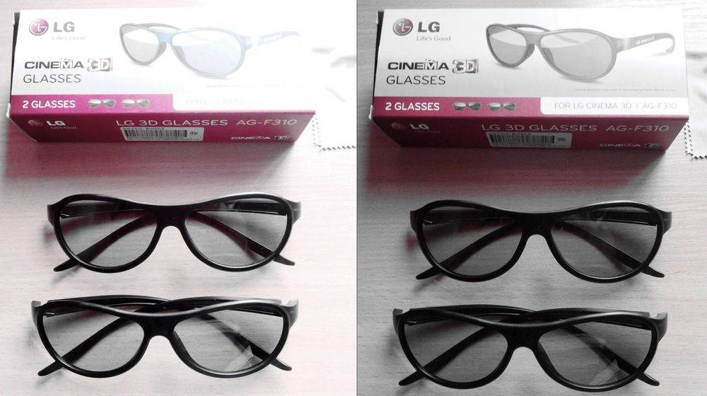 Продам, Очки LG 3D, новые,