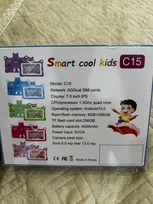 Детский планшет в комплекте Smart