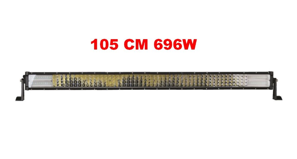 336W 516W 696W 876W Мощен 7D Led Bar Лед Диоден Бар Прожектор 12V 24V