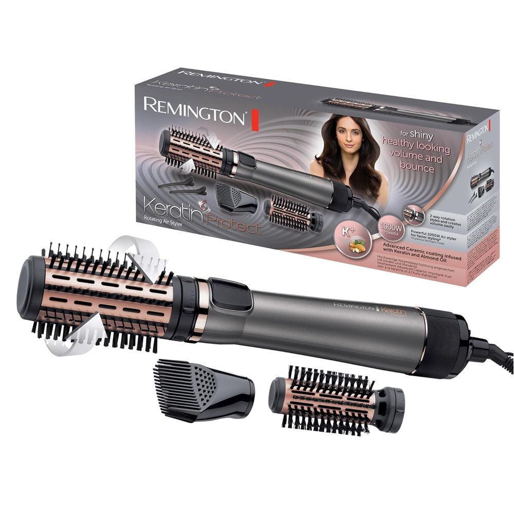 Това е Remington Keratin Protect Rotating Air Styler AS8810, уред за о