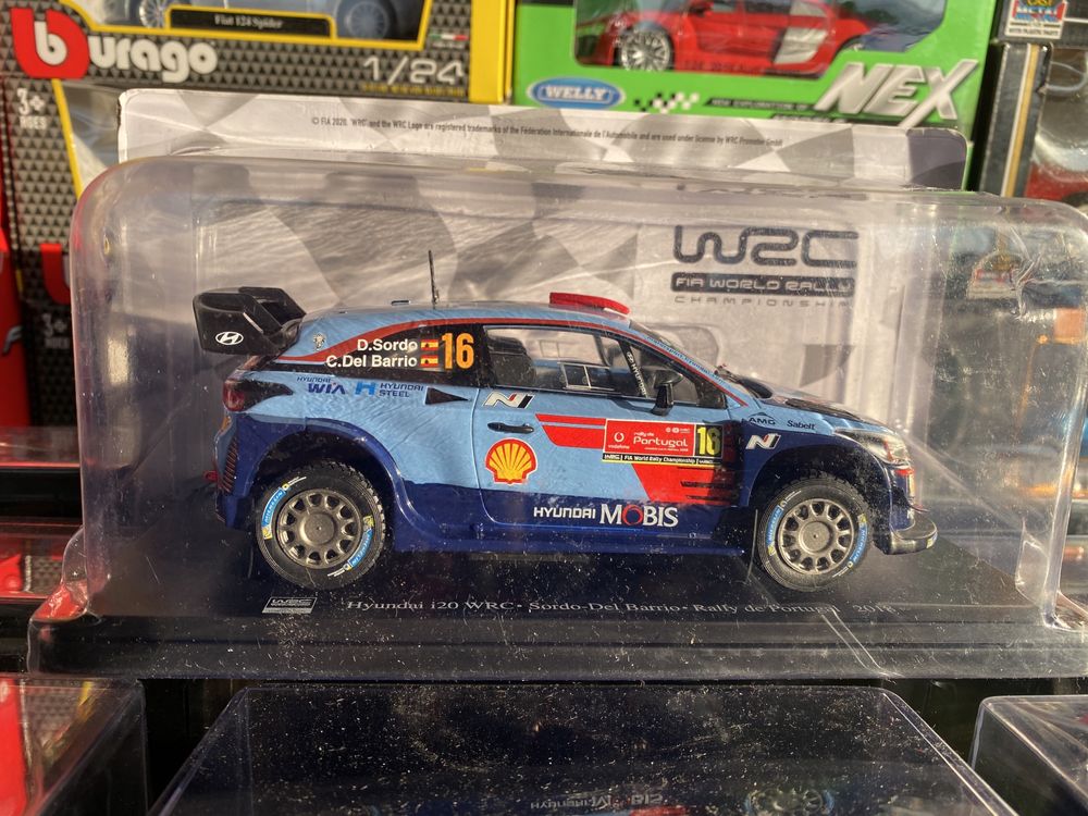 Ixo/Altaya HYUNDAI i20 WRC machetă auto Rally scara 1:24