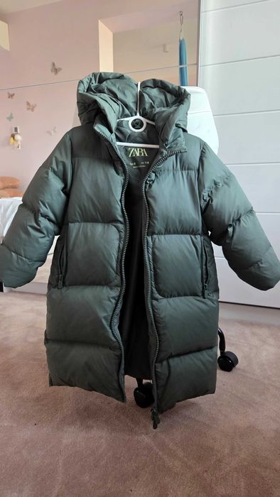 Детско ЕСТЕСТВЕН Пух яке ZARA 6г.